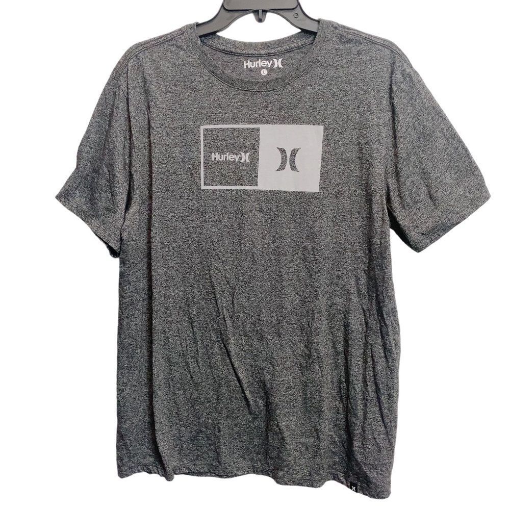 Hurley Gray Large Tee T-‎ Shirt